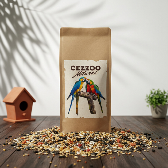 CEZZOO Natura Premium Veľký papagáj  15kg