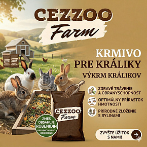 Cezzoo Farm krmivo pre králiky výkrm 25kg