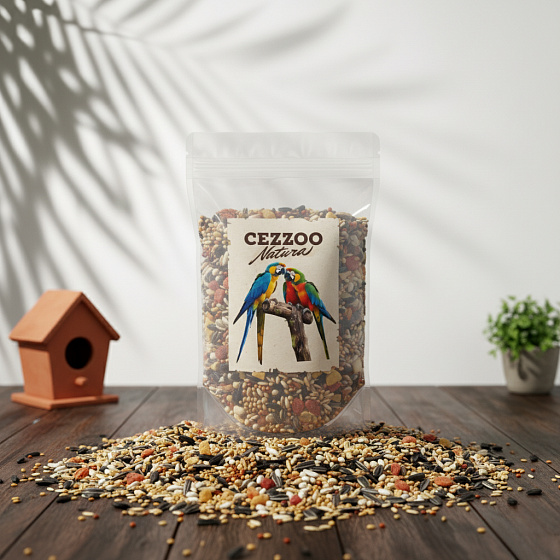 CEZZOO Natura Premium Veľký papagáj  1kg