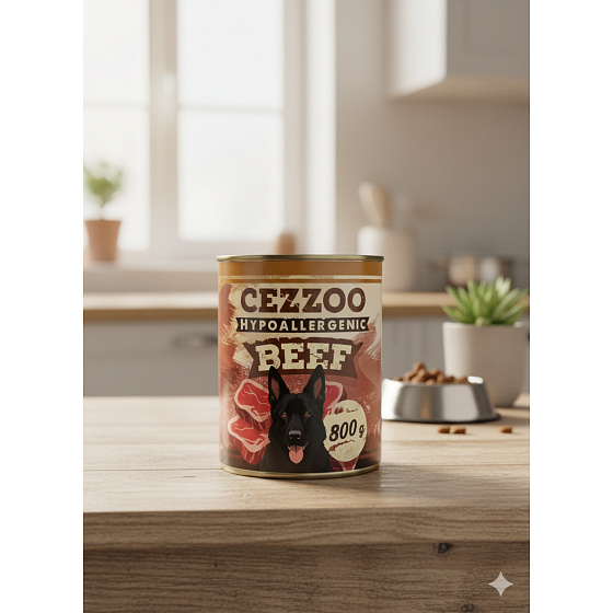 CEZZOO Hypoallergenic Beef 800g