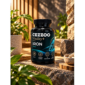 CEZZOO Vitality+ Iron 120 caps