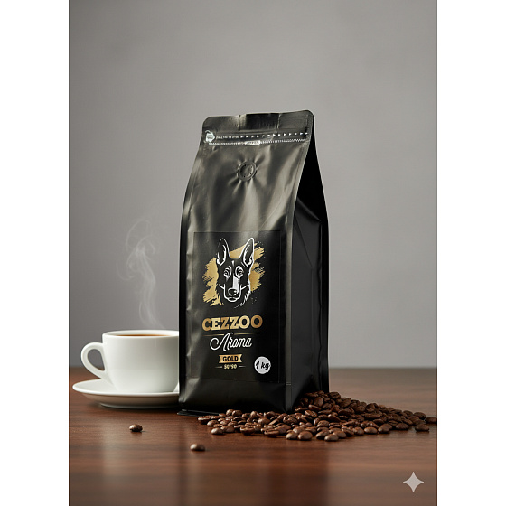 CEZZOO Aroma GOLD 1kg zrnková káva