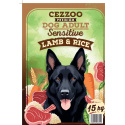 CEZZOO Premium Dog Adult Sensitive Lamb & Rice 15kg
