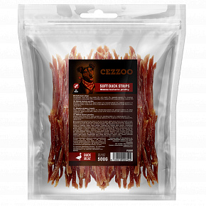 CEZZOO SNACK Soft duck strips 500g